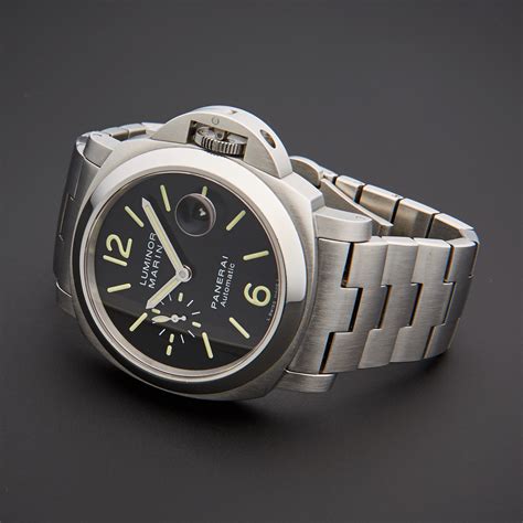 panerai luminor pre owned|pre owned Panerai Luminor marina.